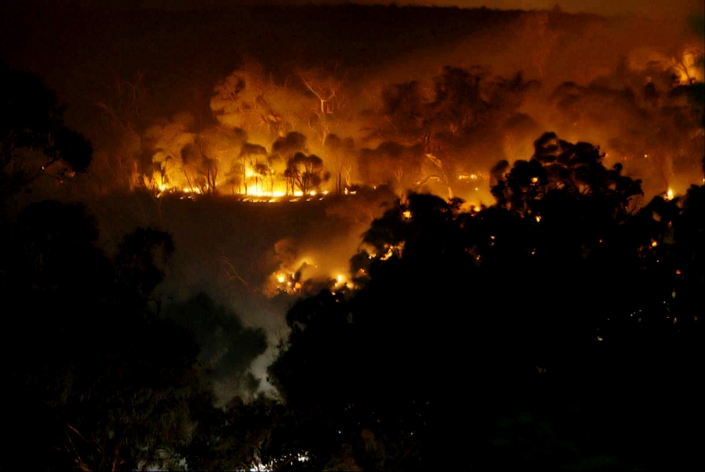 California firefighters struggle to control blazes