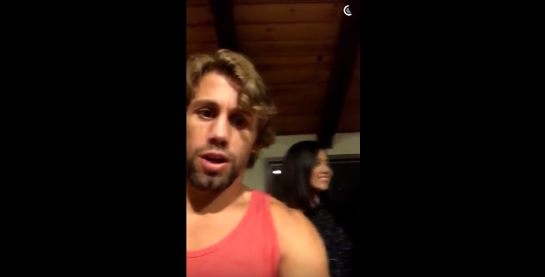 Woman breaks into Urijah Faber's home And poops all over his bathroom