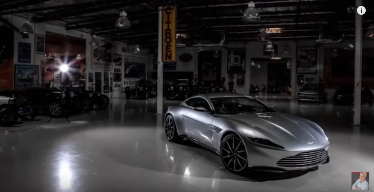 Jay Leno's Garage Checks Out James Bond's Aston Martin DB10