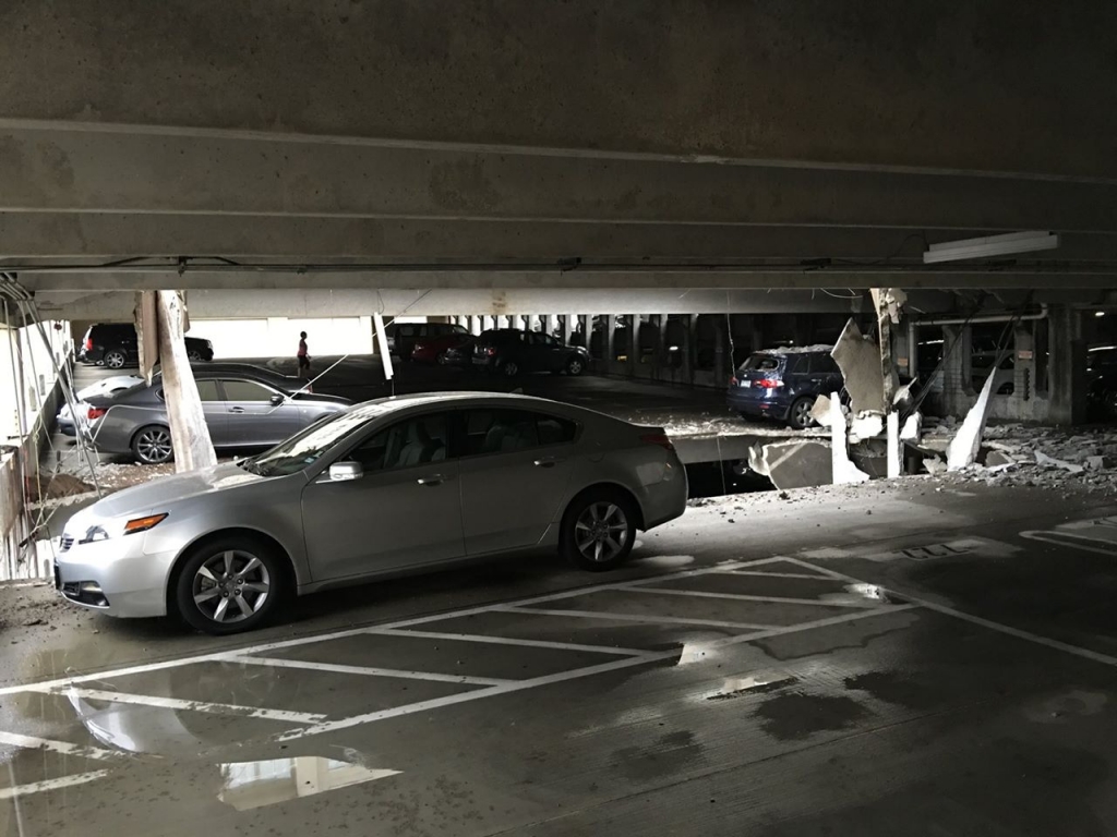 No One Hurt In Partial Garage Collapse On Turtle Creek