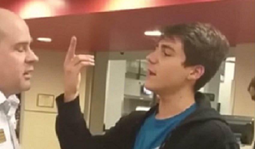 Drunk college student who hurled anti-gay slurs over mac and cheese apologizes