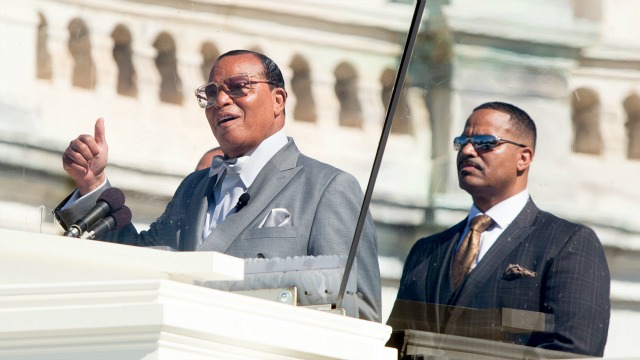 Nation of Islam leader compares GOP presidential field to 'whore' prostituting