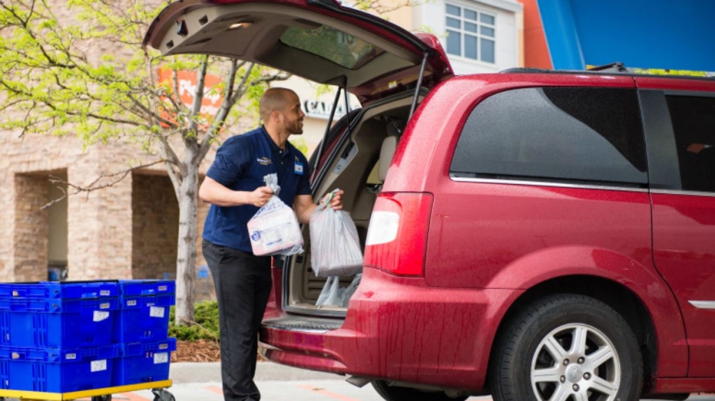 Local Walmarts begin fulfilling online grocery orders