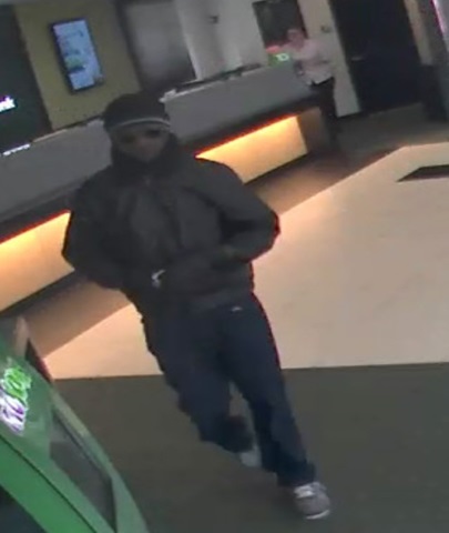 Madison Police searching for bank robbery suspect