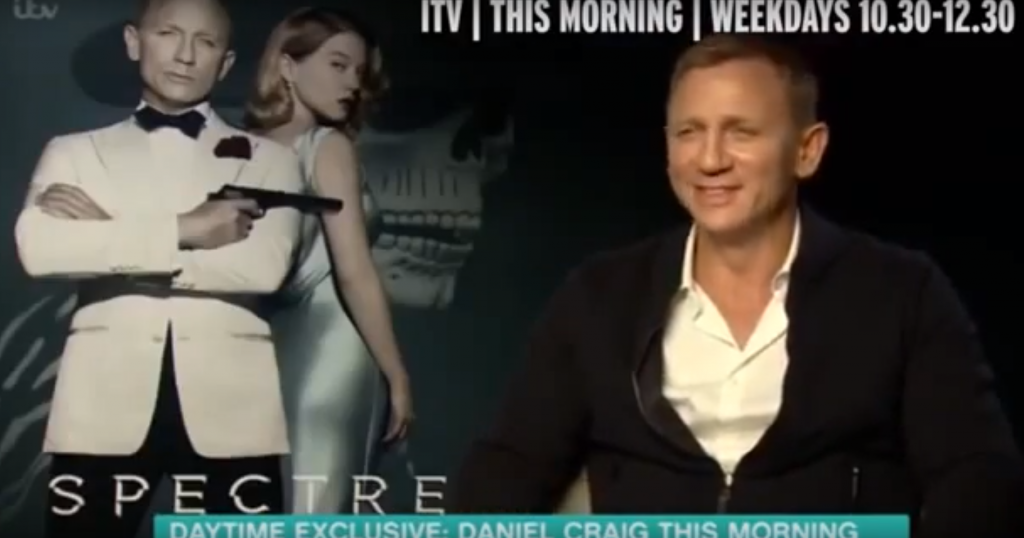 Watch as Daniel Craig shuts down reporter in cringeworthy Spectre interview