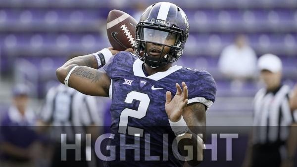 Watch Trevone Boykin display a Heisman worthy performance after combining for six touchdowns against SMU