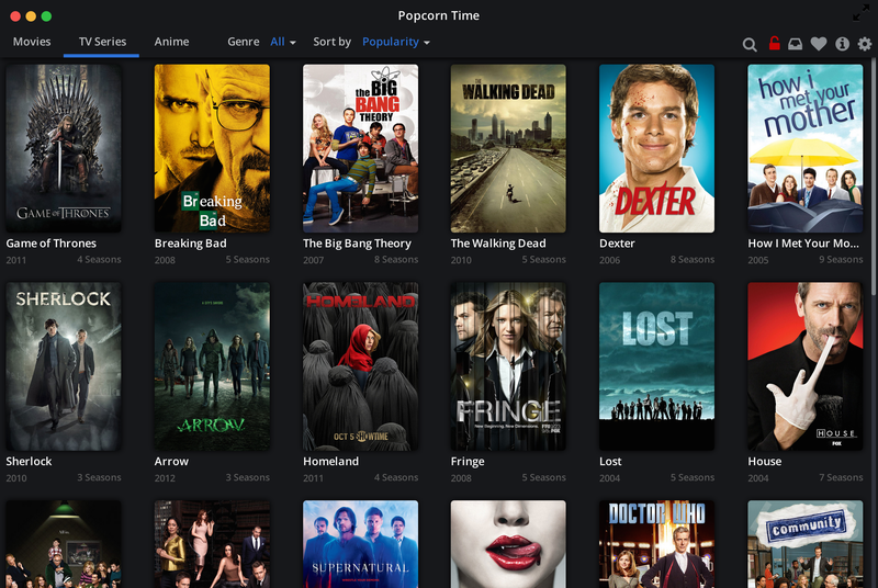 Popcorn Time for the web removed, then brought back instantly