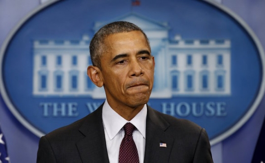 President Barack Obama makes a statement about the shootings in Oregon on Oct. 1