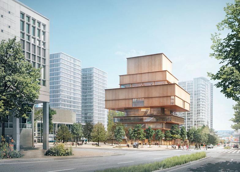 $350-million wooden pagoda design unveiled for new Vancouver Art Gallery