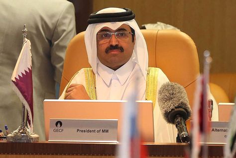 Qatar's Minister of Energy and Industry Mohammed Bin Saleh al-Sada