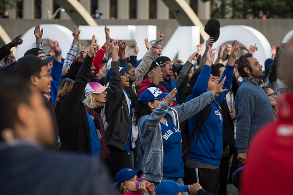 Toronto blue jays fans