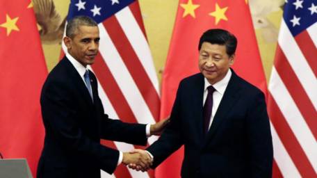 'Candid and productive' Obama and Mr Xi meet at the White House