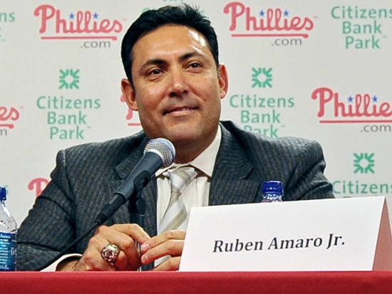 Red Sox Name Former Phillies GM Ruben Amaro Jr. First Base Coach