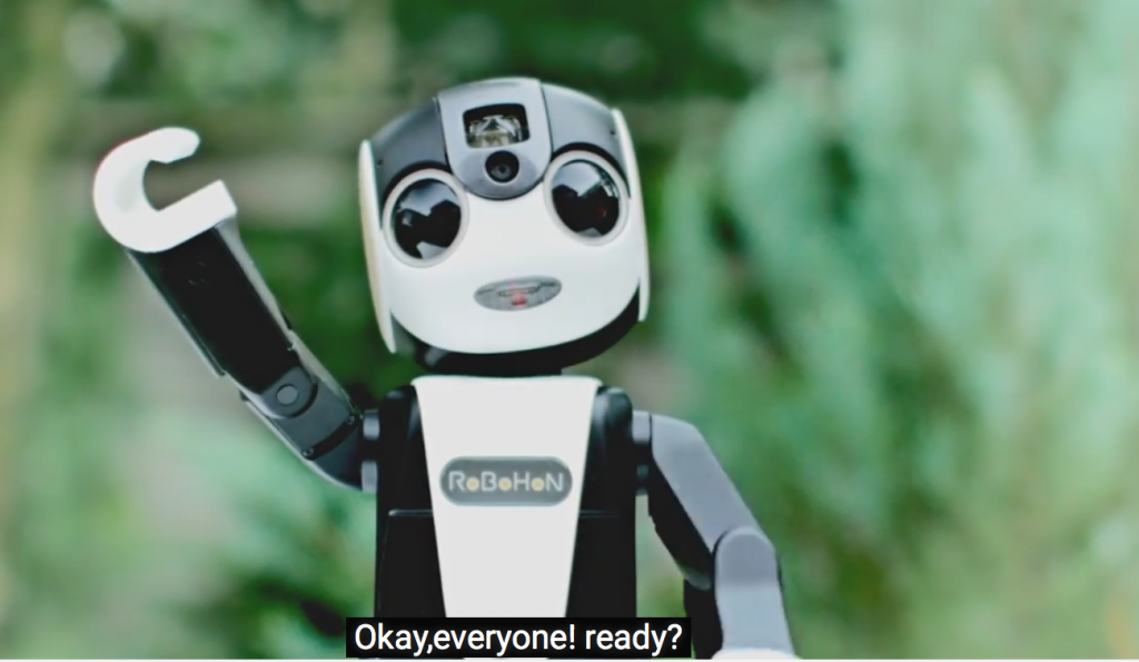 RoBoHon is a robot that's basically a smartphone