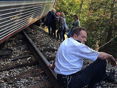 Amtrak Train Derails In Vermont