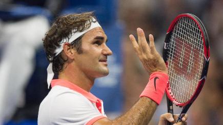 Roger Federer marched on to another victory in Basle