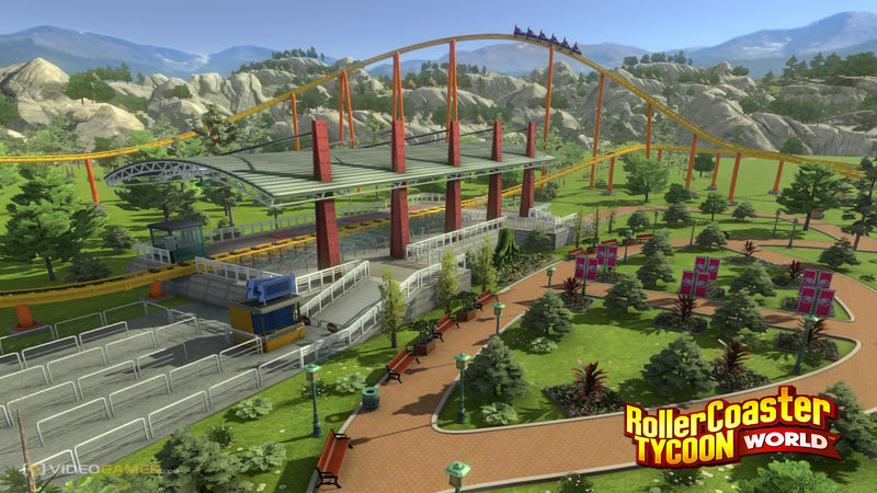 RollerCoaster Tycoon World has finally got a solid release date