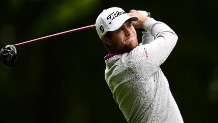 Lucas Bjerregaard was out in front in Hong Kong