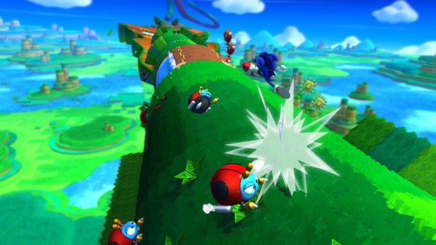 Nintendo Wii's 'Sonic Lost World&#39 screenshot