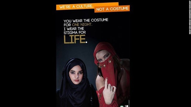 Halloween costume PSA