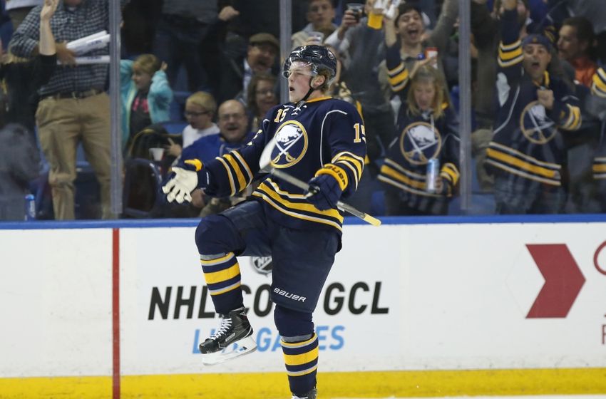 Jack Eichel scores first NHL goal