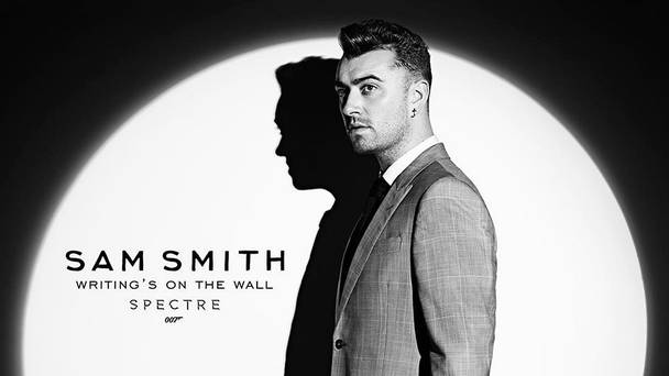 Sam Smith has hit top spot with Writing's On The Wall the theme song for Bond movie Spectre