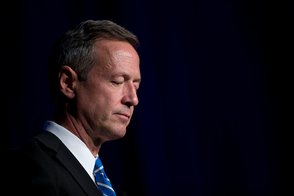 Martin O'Malley former governor of Maryland and 2016 Democratic presidential candidate pauses while speaking at the Congressional Hispanic Caucus Institute conference in Washington D.C. U.S. on Wednesday Oct. 7 2015