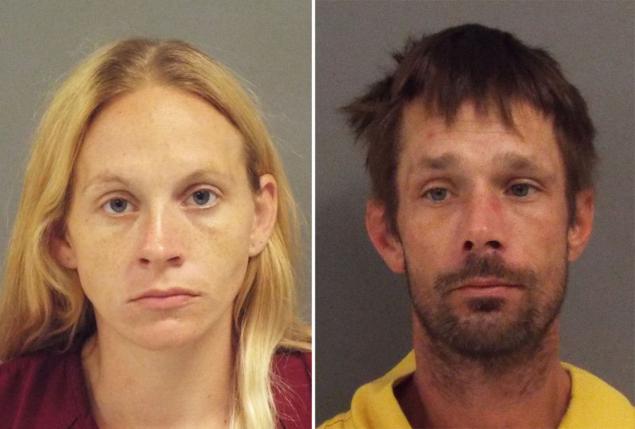 Kristen Bury and Joseph Walsh have been arrested and charged with neglect after their nine-week-old went missing