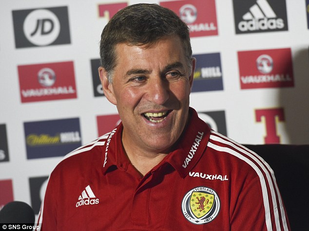 Scotland assistant Mark Mc Ghee has been impressed by the form of Scotland's striker