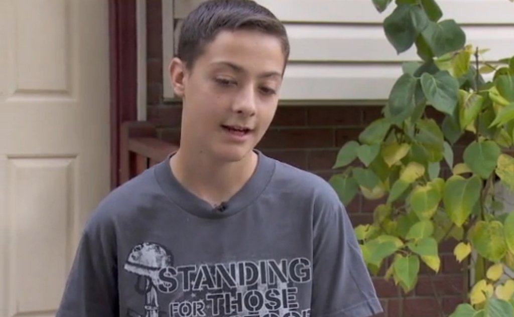 8th grader sent home due to picture of gun on shirt