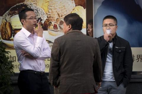 Smoking kills one in three young men in China