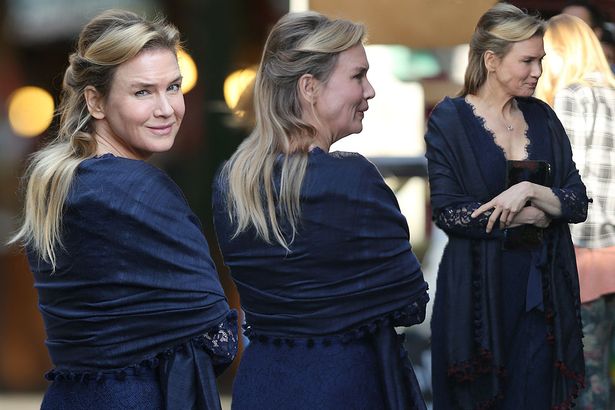 New pics of Renee Zelwegger looking VERY different as Bridget Jones