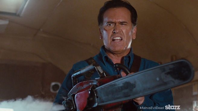 Ash vs Evil Dead premiere: Bruce Campbell returns as the one-handed chainsaw