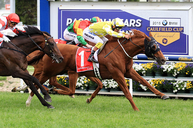 Press Statement shows class to win Caulfield Guineas