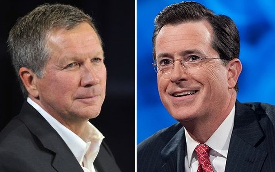 Gov. Kasich going on Late Show with Stephen Colbert