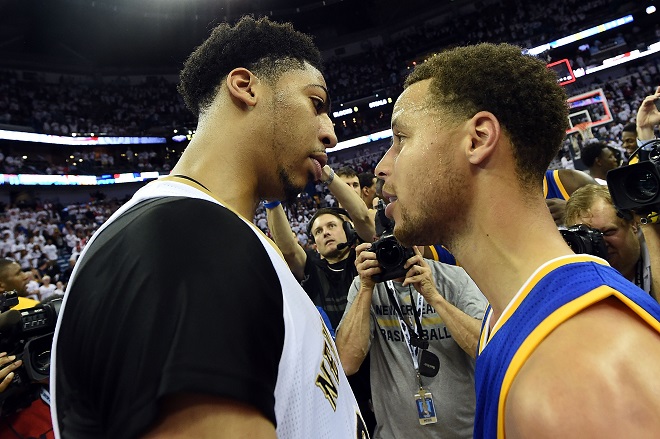 Anthony Davis & Stephen Curry