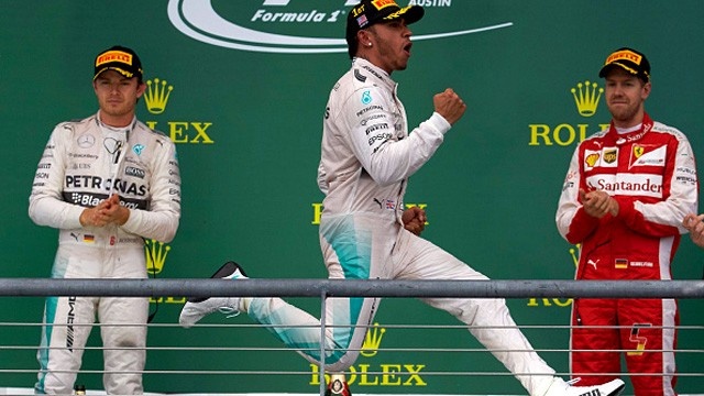 Hamilton F1 win