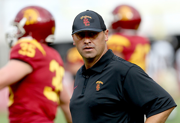 USC head coach Steve Sarkisian