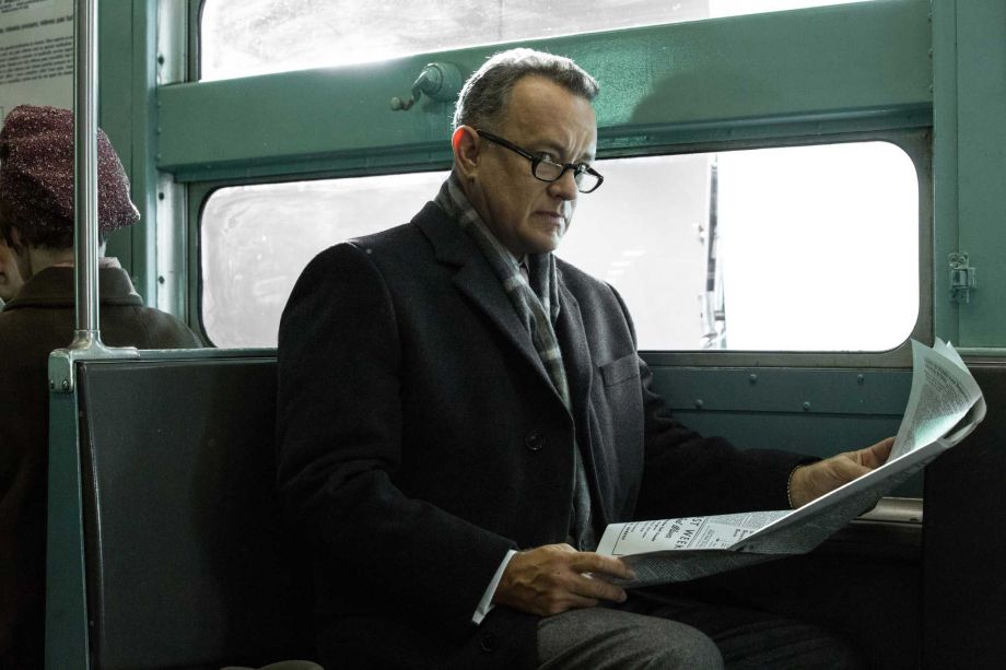 In this image released by Dream Works II Distribution Co. Tom Hanks portrays Brooklyn lawyer James Donovan in a scene from the Steven Spielberg film'Bridge of Spies. The movie is due to open in U.S. theaters on Oct. 16 2015. (Jaap Buitendijk  DreamWork