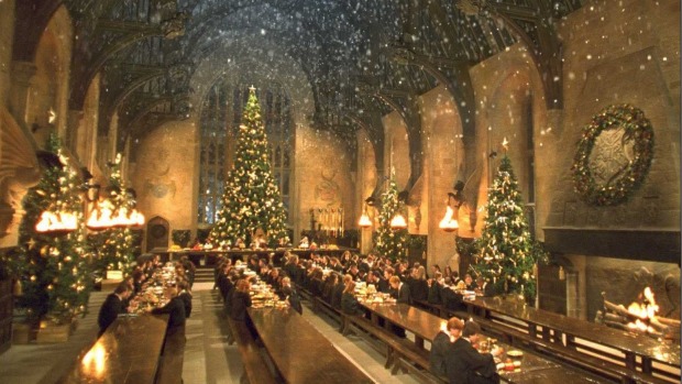 Supplied 
 
   The Great Hall in the Harry Potter movies will be resurrected for one night only this Christmas