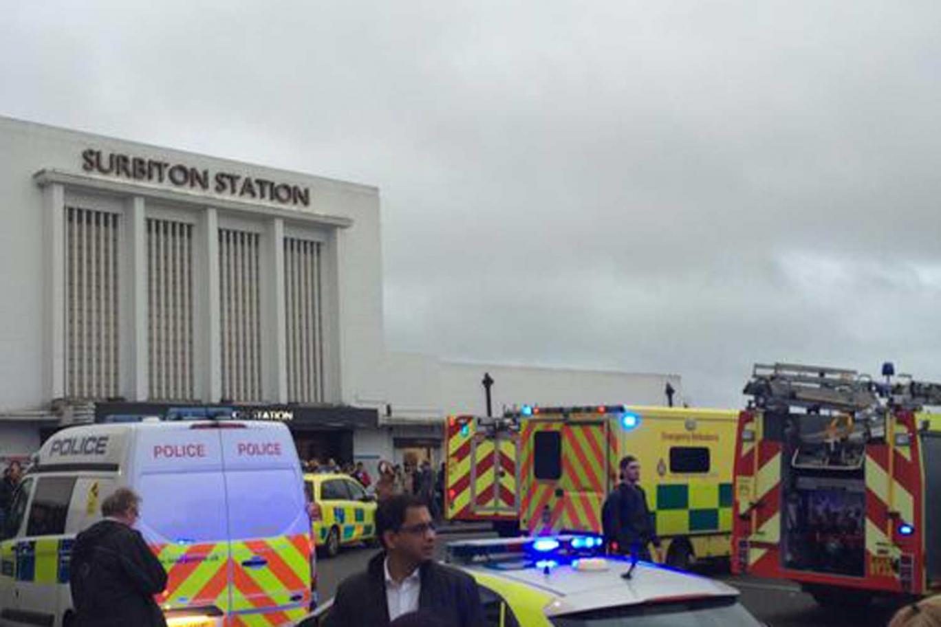 Surbiton station: Man dies after being hit by train in south-west London