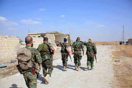 Syrian troops have gone on the attack in Aleppo Hama Homs and Latakia provinces