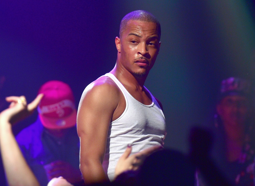 T.I. performs at T.I.'s Free Fan Concert at Terminal West