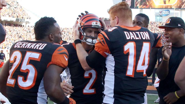 Thanks to the Earth's rotation the Cincinnati Bengals are 5-0.                  John Grieshop  Getty Images Sport