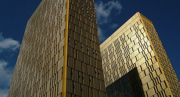 The European Court of Justice. Pic sprklg- Quartier Européen Nord Kirchberg