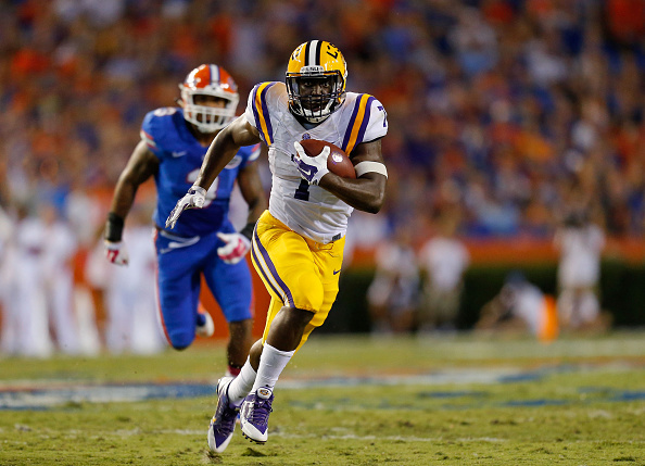 LSU running back Leonard Fournette