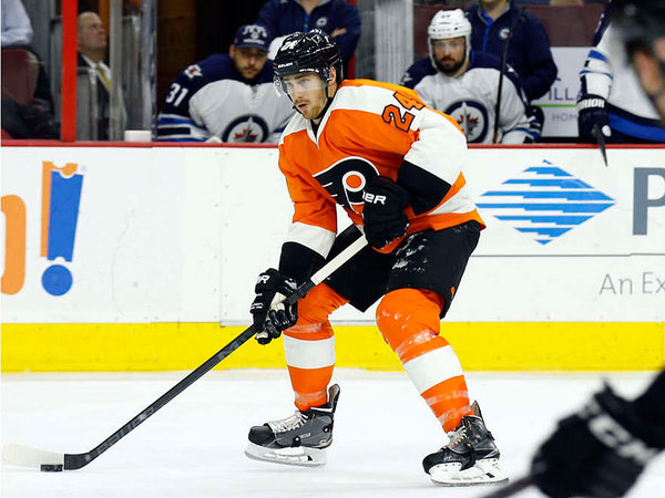 The Flyers´ Matt Read