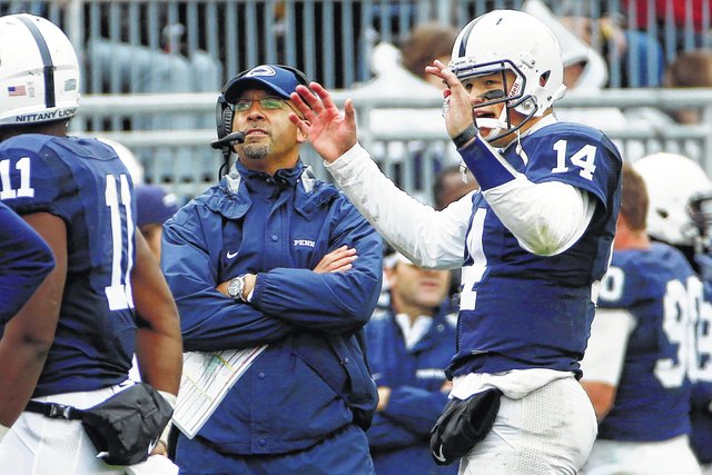 The Penn State offense has struggled this season and Nittany Lions coach James Franklin has heard about it from fans