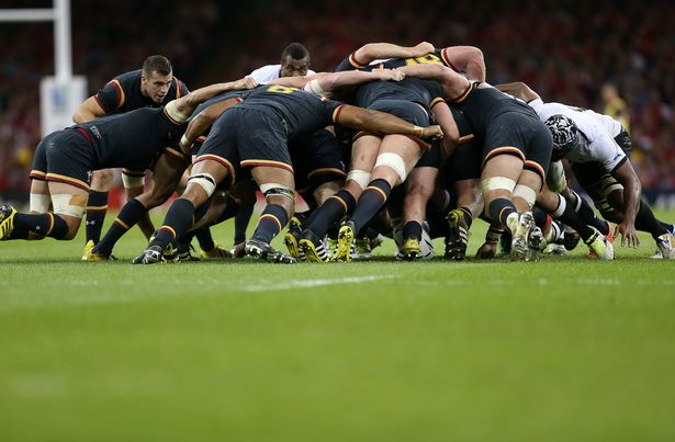 The Wales scrum struggled once again against Fiji