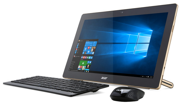 The battery-powered Aspire Z3-700 all-in-one desktop